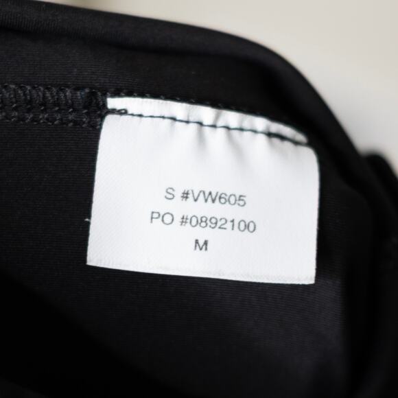 Vuori Top Spin Dress Black Stretchy Athleisure Tennis Pickleball SZ M - Picture 6 of 6